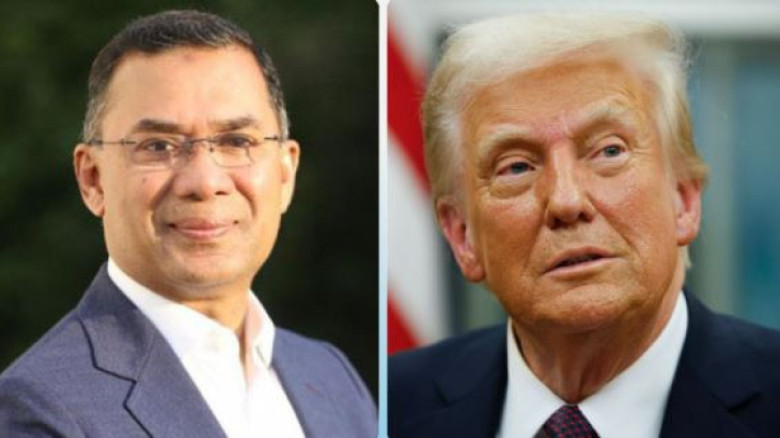 তারেক রহমানকে অভিনন্দন জানালেন ডোনাল্ড ট্রাম্প